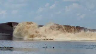 Tsunami River Tidal Waves Seven Ghost ( Tidal Bore ) 21 Oktober 2024