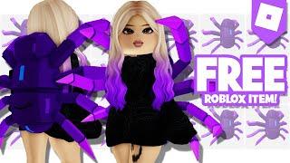 GET THIS *FREE* PURPLE SPIDER BACKPACK NOW!  ROBLOX FREE UGC