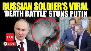 Putin LIVE | ‘Hero Of Russia’: Putin Awards Soldier Behind Intense Knife-Fight Viral Video | Watch