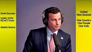 NZ ACT David Seymour: Easy Debate Winner 100%