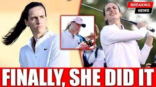 2 MINUTES AGO: Caitlin Clark GOLF Highlights SHOCKED Everyone | She is too GOOD!