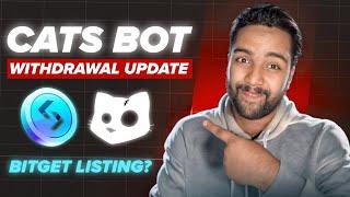 CATS Mining Bot Withdrawal & Listing Update | New Feature To Increase Coin Balance In CATS App