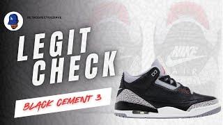 AVOID FAKES: Jordan 3 Black Cement 2024 LEGIT CHECK 