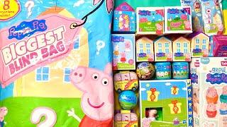 ASMR BIGGEST PEPPA PIG COLLECTION with Blind Bags Ultimate Mystery Box 2024