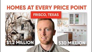 How Much Are Houses in Frisco TX? TOUR OF EVERY PRICE POINT