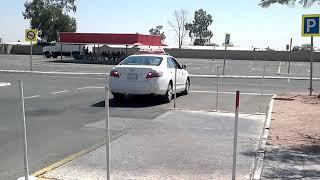 PARALLEL PARKING IN DALLAH DRIVING SCHOOL -  TAIF _KSA