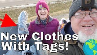 Biggest Clothing Haul Ever! Found in a Dumpster