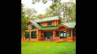 Top 20 wooden house design images