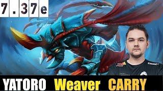  YATORO [Weaver] HC 7.37E - DOTA 2 HIGHEST MMR MATCH#dota2   #dota2gameplay  #yatorodota2