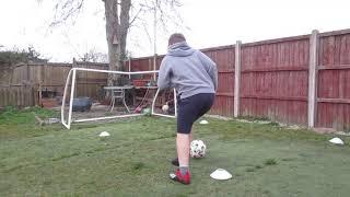 Self Isolation Football - DITS (dribbling in tight spaces) part 3 - 10 Min