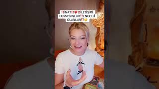 ‼️İNAT‼️İLETİŞİMİ OLMAYANLAR⁉️ENGELLİ OLANLAR⁉️#keşfet^#tarot #tarotreading #youtubeshorts