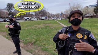 Aggressive Female Cop Fails To Identify | Public Photography Is Not a Crime