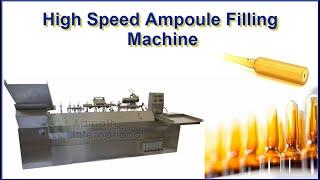 High Speed Ampoule Filling Machine, Eight Head Ampoule Filling Machine