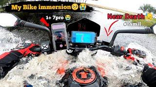 Our bike immersion Duke 390 | Near Death | Nithish Rider 18