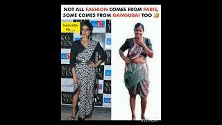 Gangu bai fashion #shorts #trending #viral #mustaheed knowledge channel