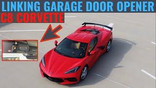 Programming C8 Corvette Garage Door Opener Easy Guide (2020-2023)