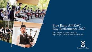 StAC: Pipe Band ANZAC Day Performance 2020