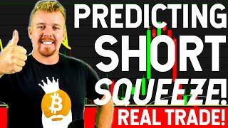 PREDICTING SHORT SQUEEZE! [REAL TRADE LIVE]