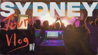 Touring Sound Engineer Day in the Life Vlog 03 // Sydney, Australia