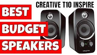 Creative Inspire T10 Mini PC Speakers With Punchy Sound