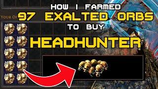 5 Tips and Lessons Learned from Farming Currency to get Headhunter -Path of Exile- No Speed Mapping!