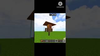 How To Make Screwcrow In Minecraft #shorts