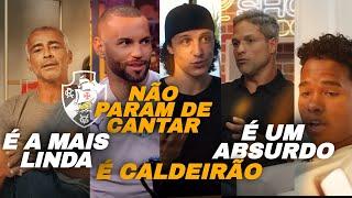 JOGADORES FALAM DA TORCIDA DO VASCO