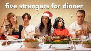 i invited five strangers for christmas dinner in london