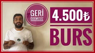 TEV BURSU 4.500₺ GERİ ÖDEMESİZ BURS(TÜRK EĞİTİM VAKFI BURS BAŞVURUSU NASIL YAPILIR?)KARŞILIKSIZ BURS