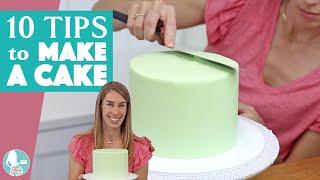 10 Steps to Make a Cake