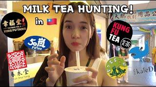 Milk Tea hunting in Taiwan 