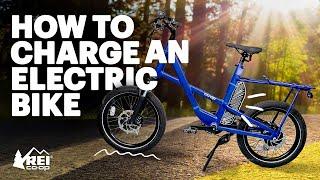 How to Charge an Electric Bike