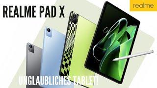 Realme Pad X 5G - Das unglaublich gute Tablet von Realme! (German, Deutsch)