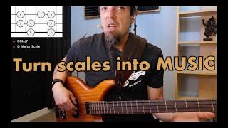 Turning Scales Into Music