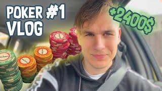 Day in the life of poker player - PokerVlog #1