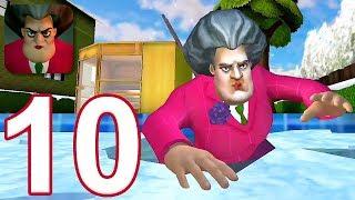 Scary Teacher 3D - Gameplay Walkthrough Part 10 - New Christmas Levels (iOS, Android)