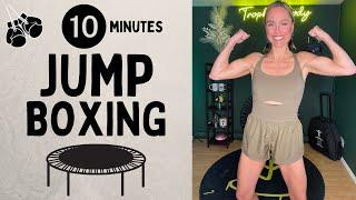 BOXING WORKOUT ️10 Min | Advanced Rebounder At Home Workout Shadow Boxing For Toned Abs/Arms/Thighs