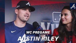 Austin Riley Interview Prior To 2024 Wild Card Series Game 1 | Atlanta Braves