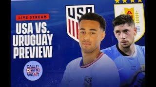 USMNT vs Uruguay live update live tonight July 1, 2024