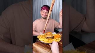 How to protect your BURGER and get more food from your sibling?️| CHEFKOUDY