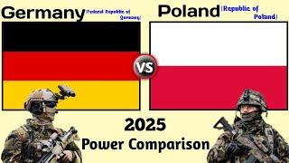 Germany vs Poland Millitary Power Comparison 2025| Poland vs Germany Millitary Power 2025