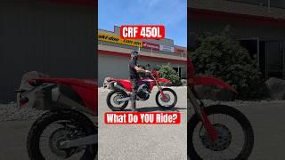 2024 Honda XR 150L vs CRF 300L vs CRF 450L Sound Test / What Do YOU Ride?!?  #honda