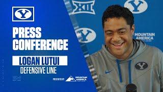 Logan Lutui | BYU Football | Media Availability | Arizona | October 7, 2024