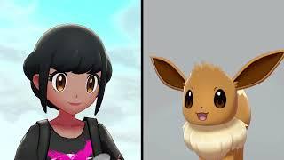 Pokémon Sword Me and eevee eating curry