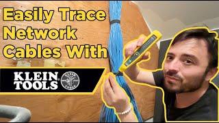 Easily Trace Your Network Cables (Klein Tools VDV500-705 Wire Tracer)