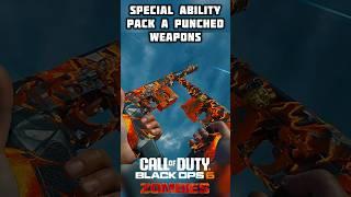 Special Ability Pack a Punched Weapons in BO6 Zombies 