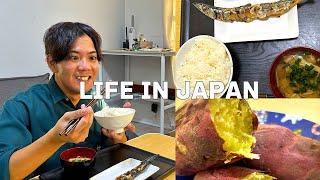 [Vlog] Hardworking Japanese man  Enjoying a variety of autumn-flavored dishes！