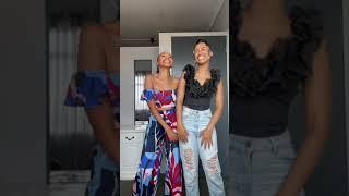 Shoki and Ona from #HouseOfZwide #Amapiano #Challange #Shorts