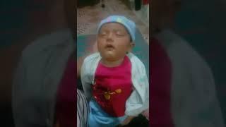 Small baby Sleeping after eating milk ।।  GamerYogi Nepal