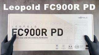 Unboxing Leopold FC900R PD Keyboard | ASMR